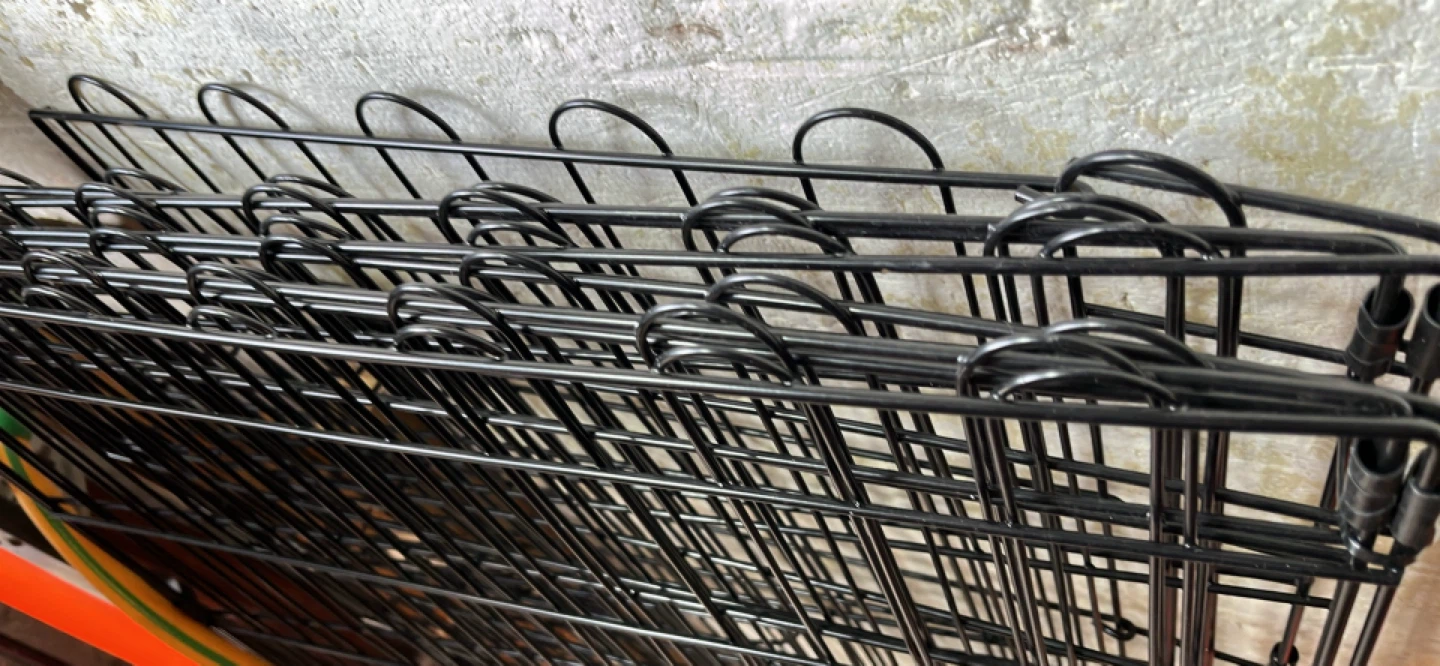 42” extra tall new heavy duty Black Wire Pet Playpen - photo 2