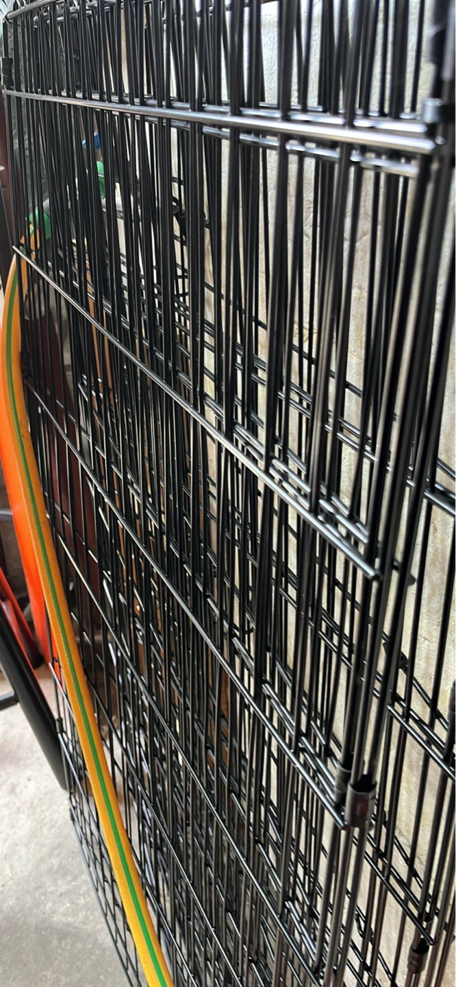 42” extra tall new heavy duty Black Wire Pet Playpen - photo 3