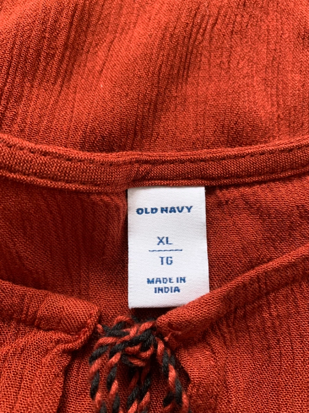 Burnt Orange Top - Size XL PLS READ DESCRIPTION ⚽️ - photo 3