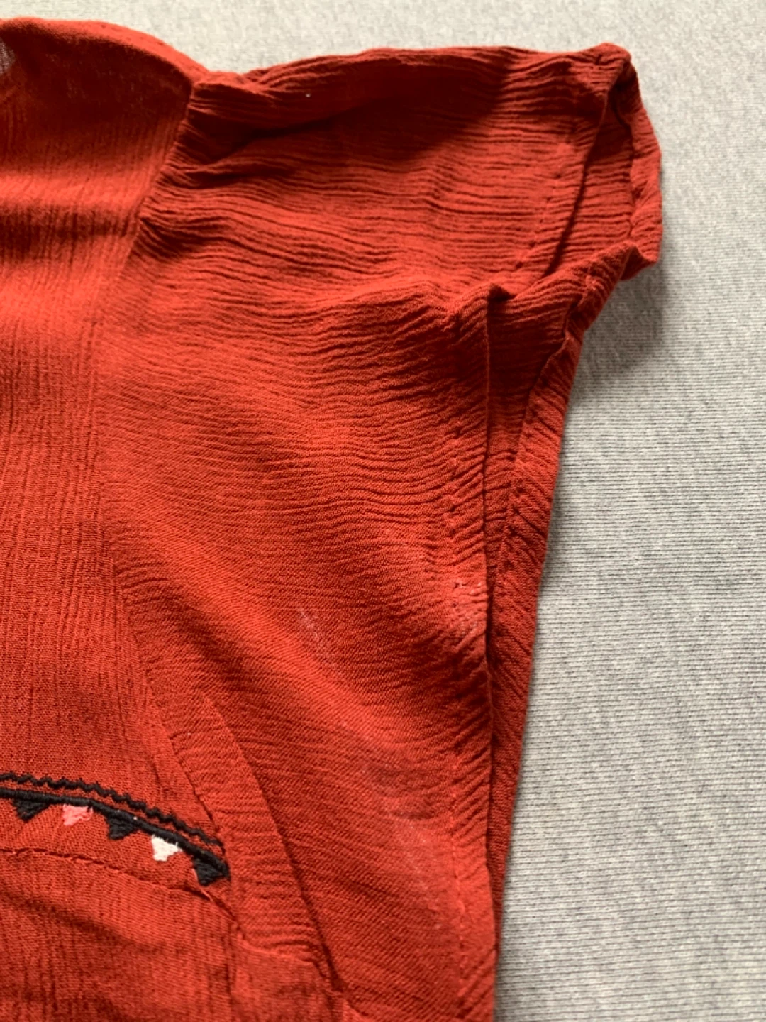 Burnt Orange Top - Size XL PLS READ DESCRIPTION ⚽️ - photo 4