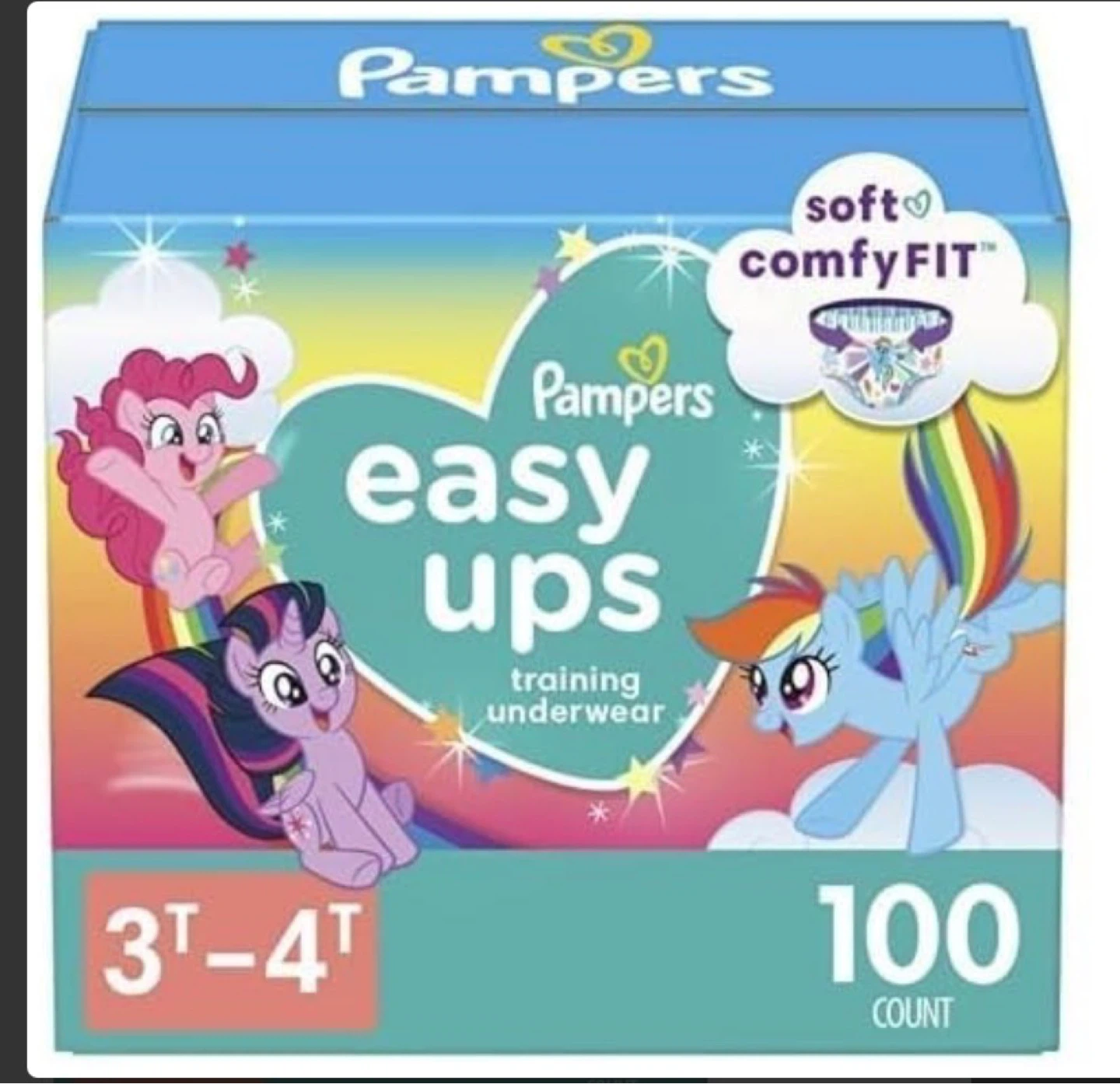 Pampers Easy Ups Training Underwear 3T-4T
