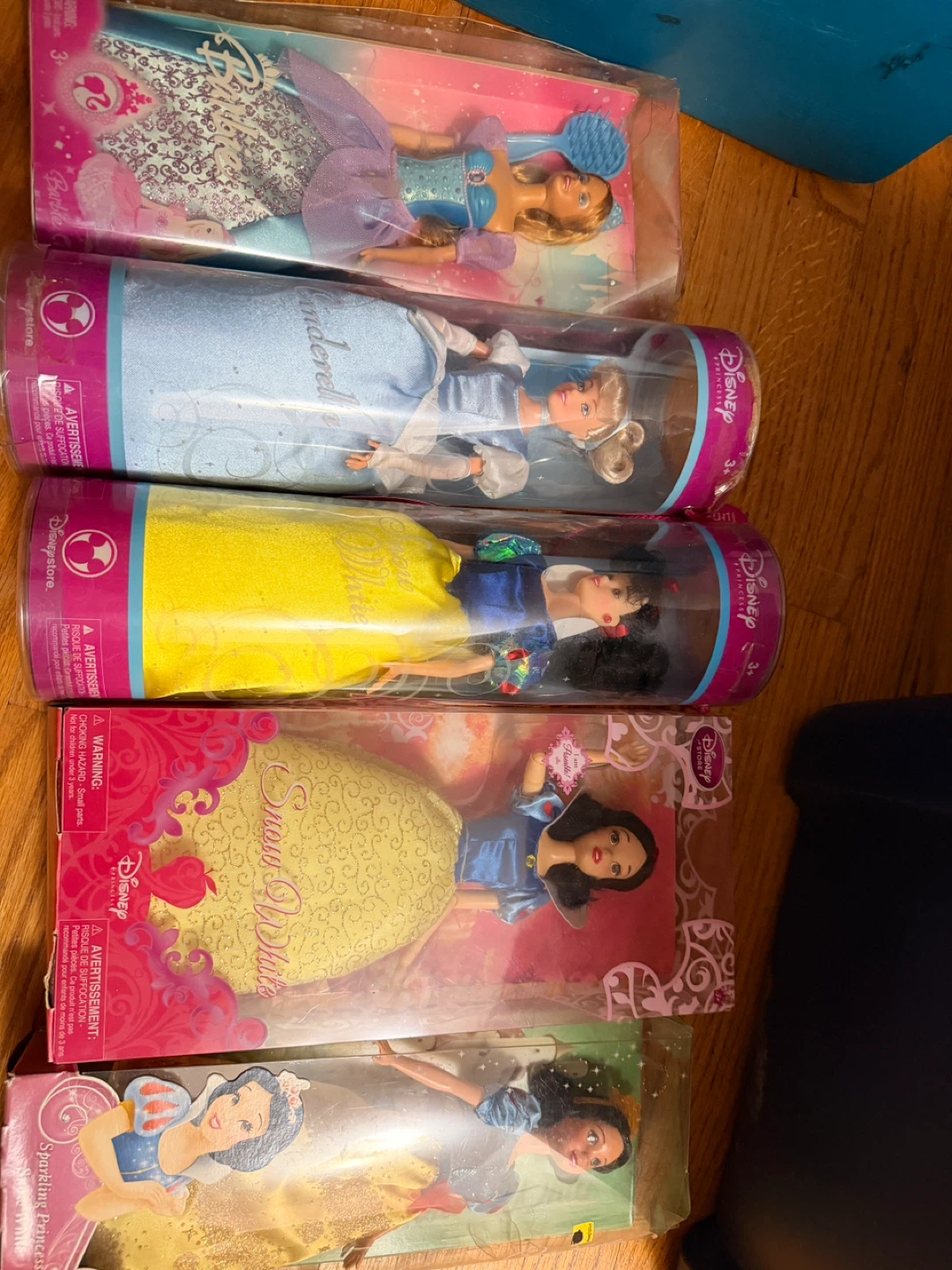 Disney Princess Dolls - Cinderella, Snow White, Barbie