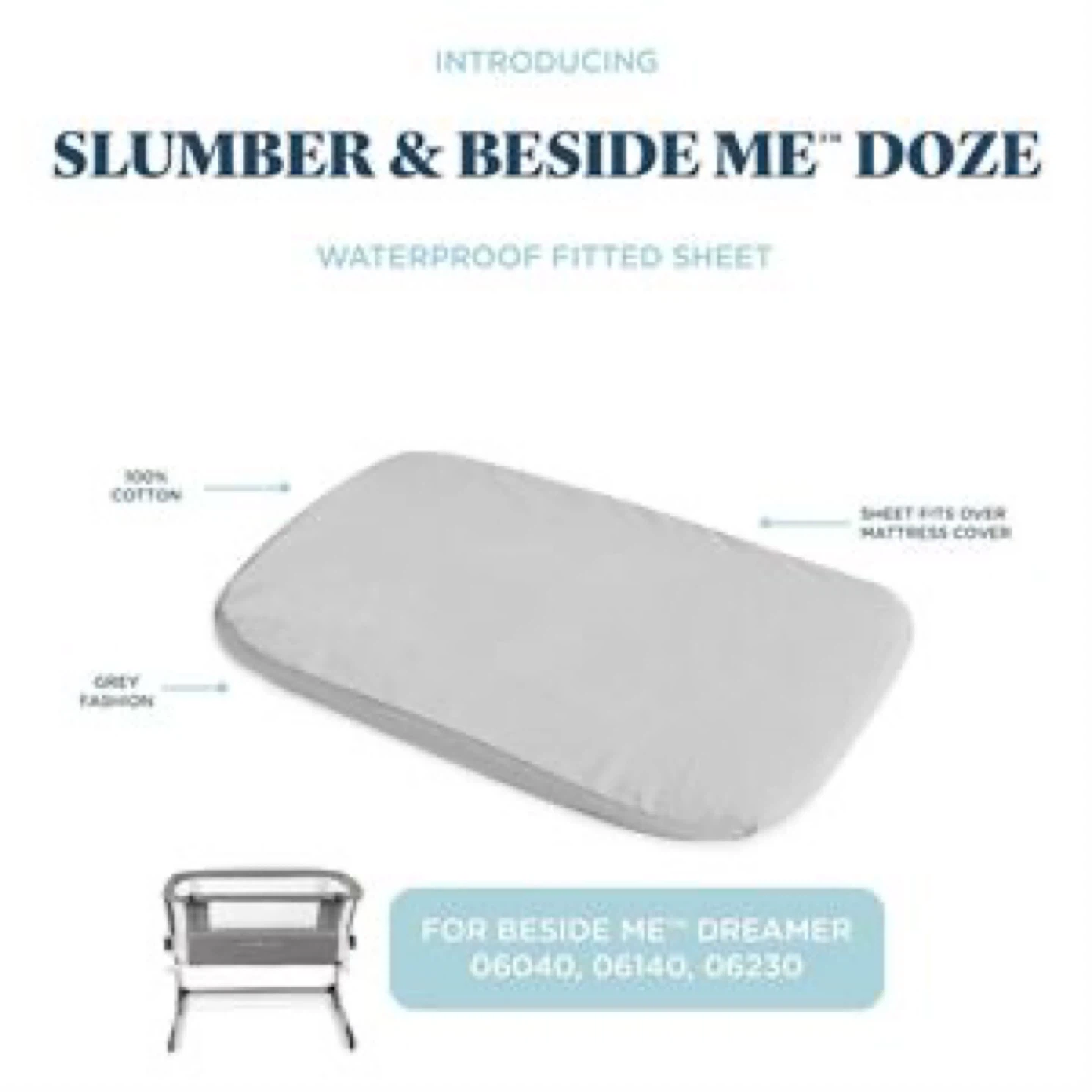 Baby Delight Slumber & Beside Me Doze Waterproof Fitted Sheet - photo 2