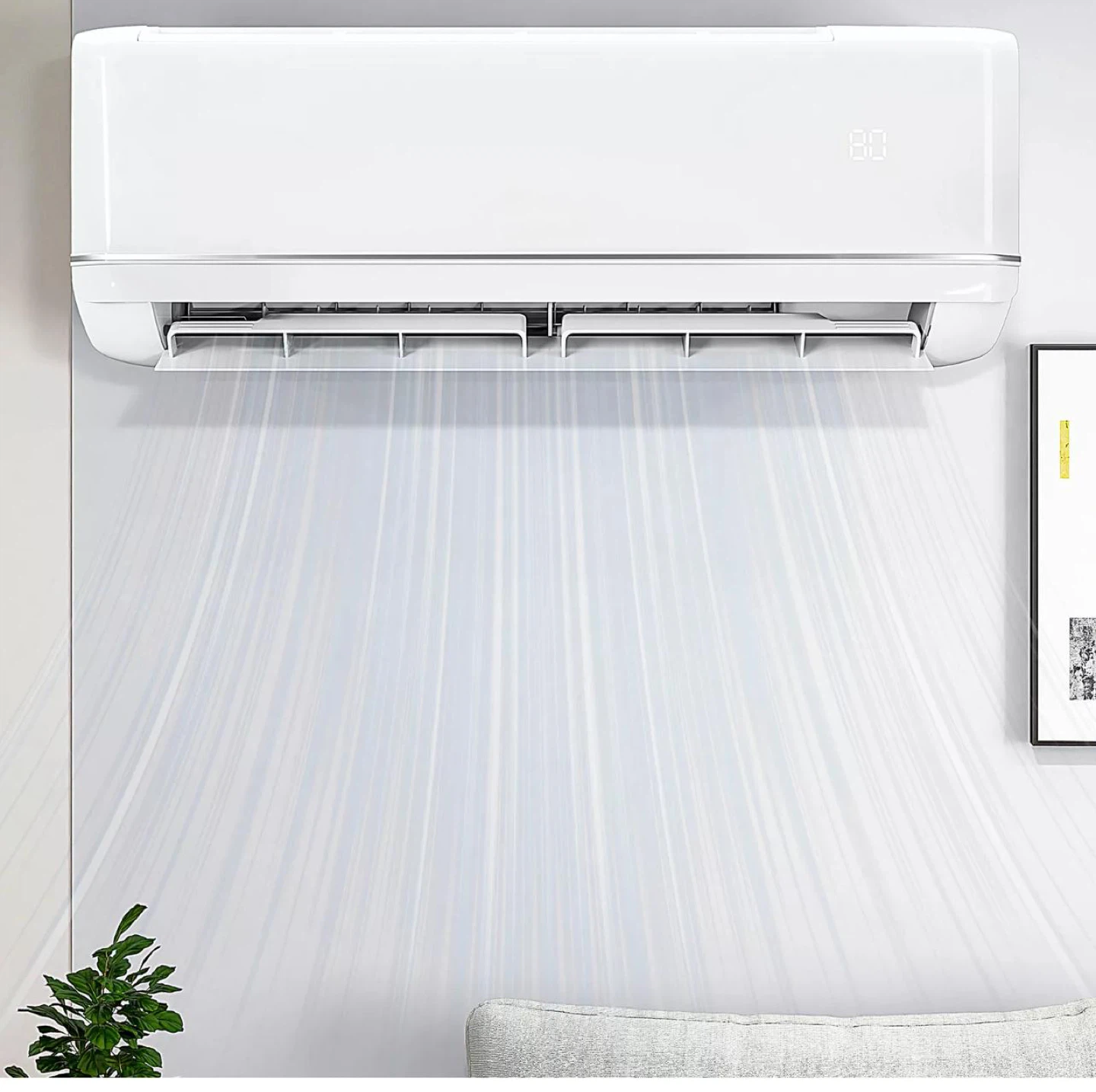 Wall Mount Air Conditioner Unit with Remote and Accessories - photo 4
