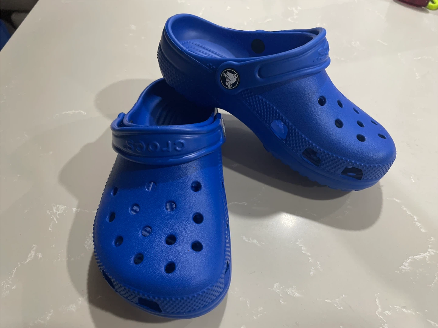 Kids Blue Crocs Classic Clogs