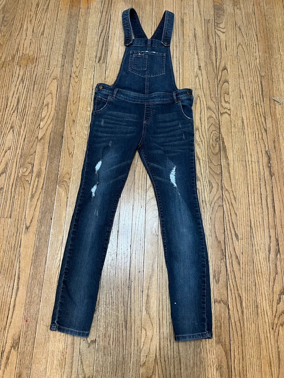 ⚽ Girls Denim Overalls Size 14