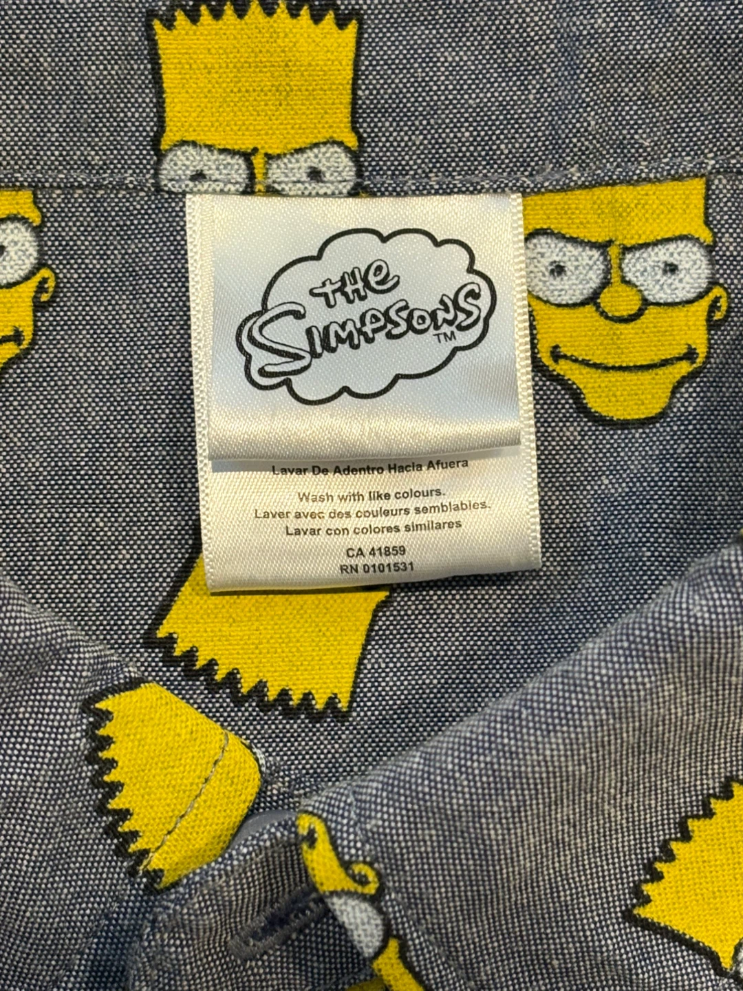 The Simpsons Bart Simpson Button-Up Shirt - photo 5
