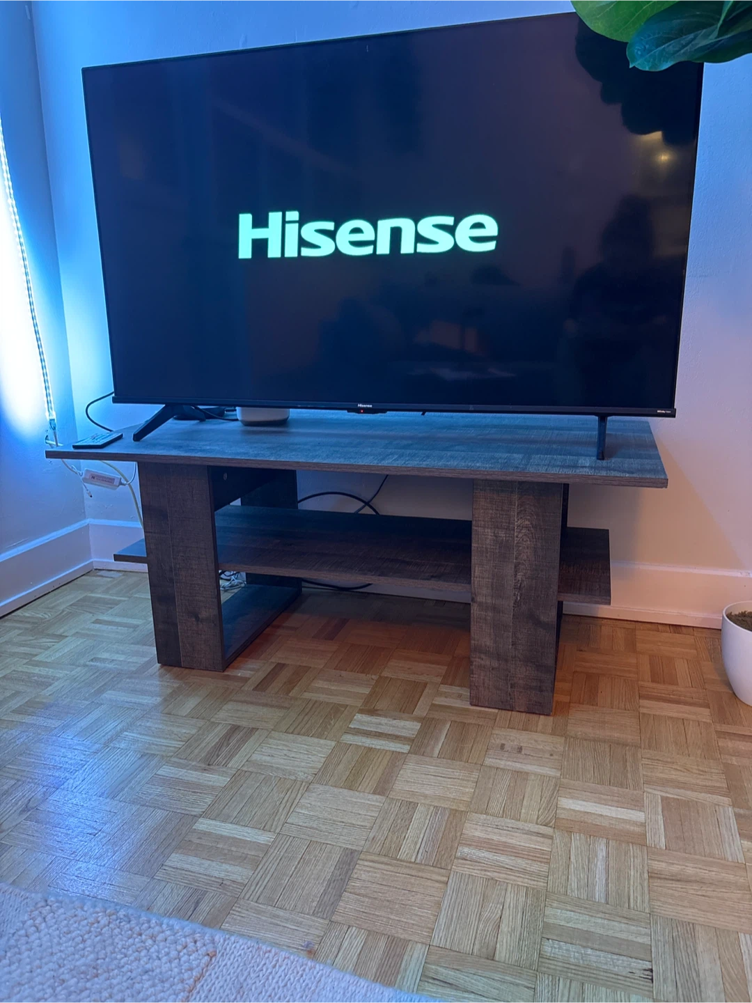 TV Stand with Shelves