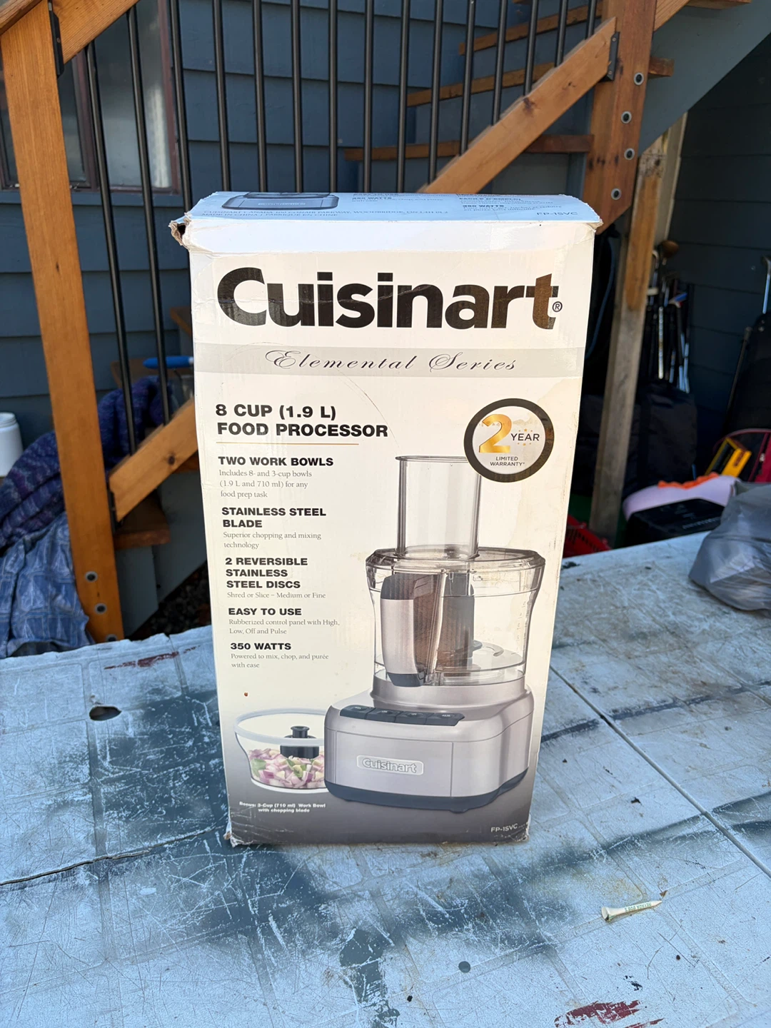 Cuisinart Elemental Series 8 Cup Food Processor - photo 2