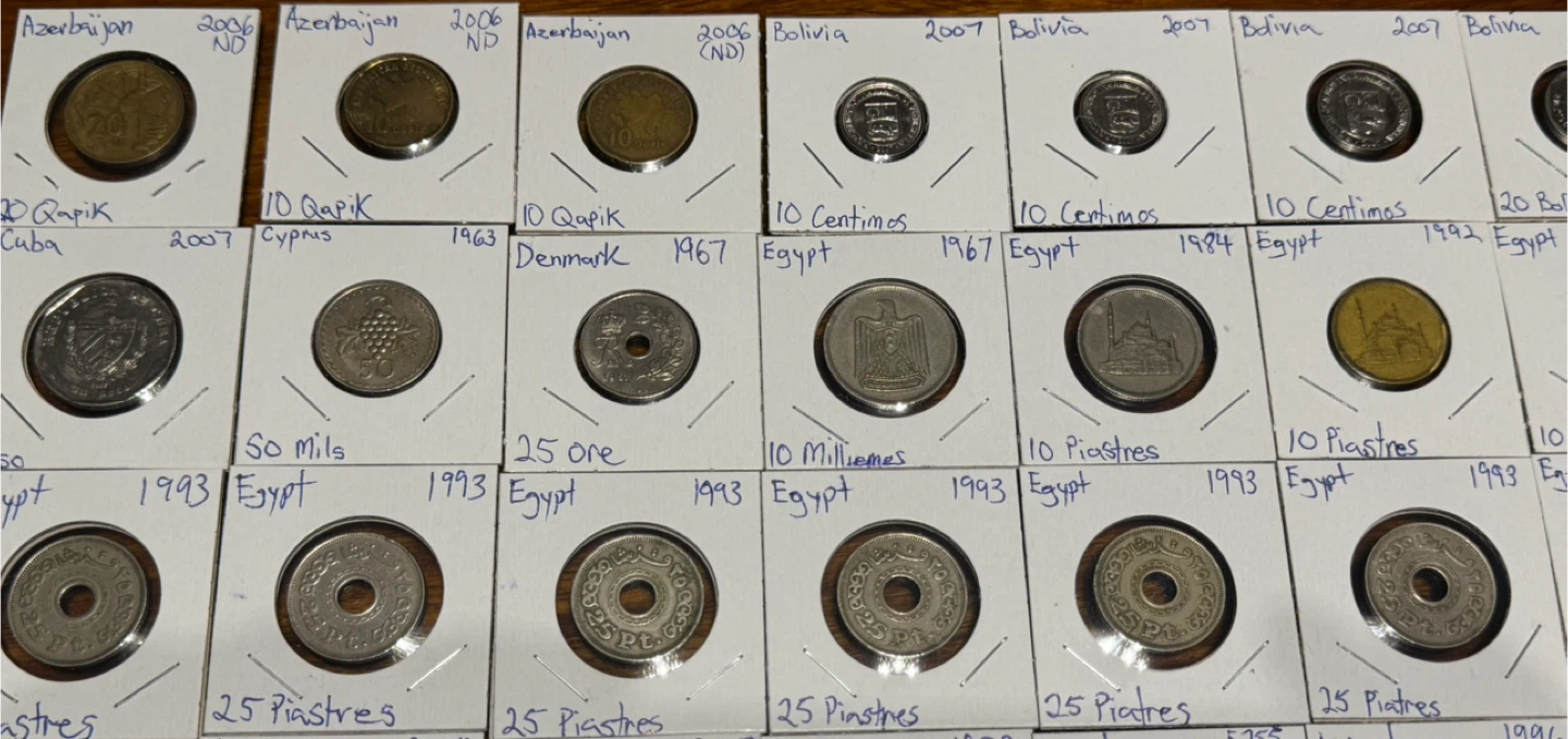 Assorted World Coins Collection - photo 2