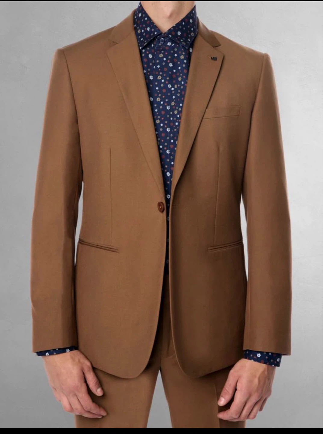 Brown Suit Jacket and Pants
