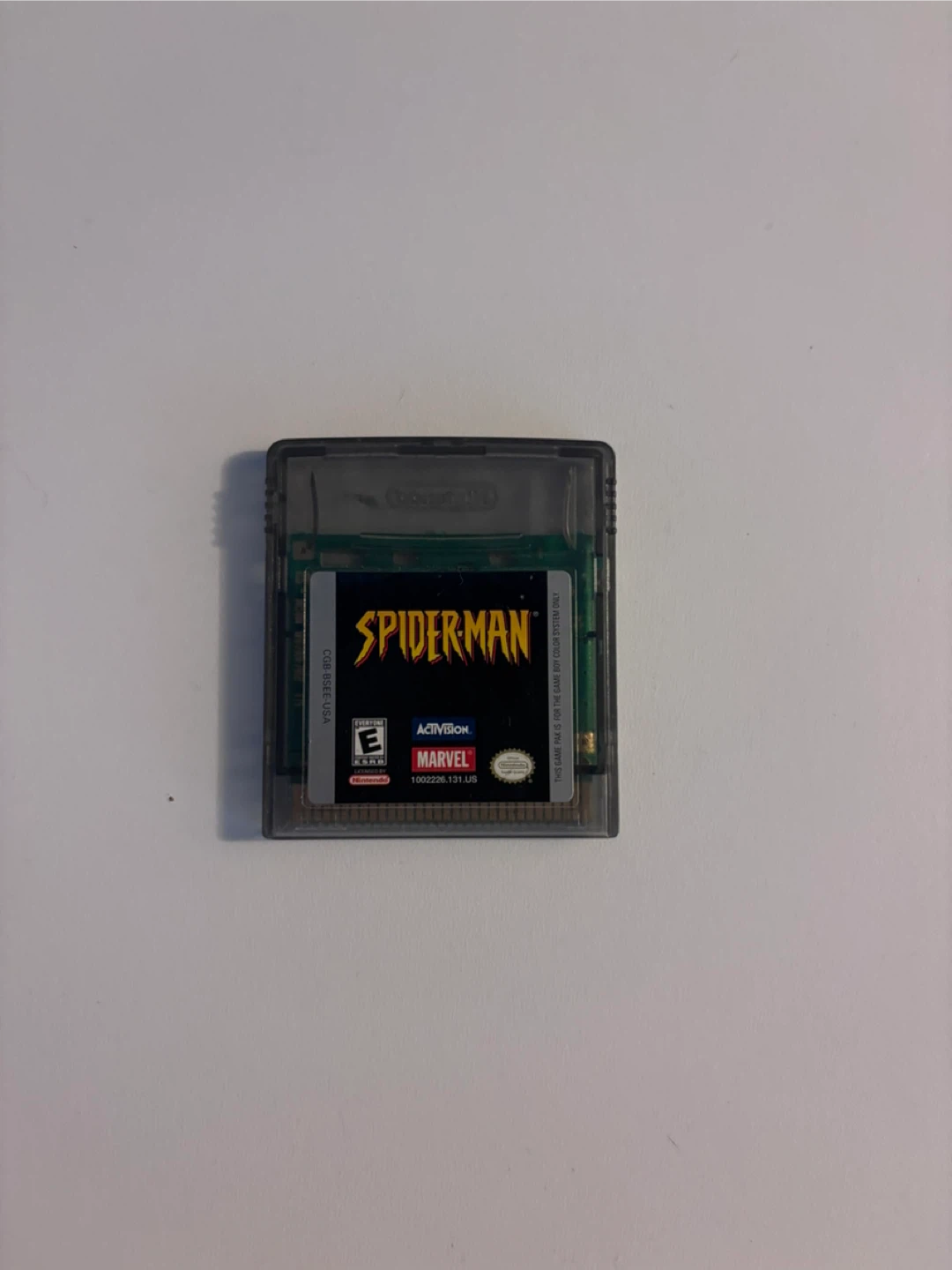 Spider-Man Game Boy Advance Game