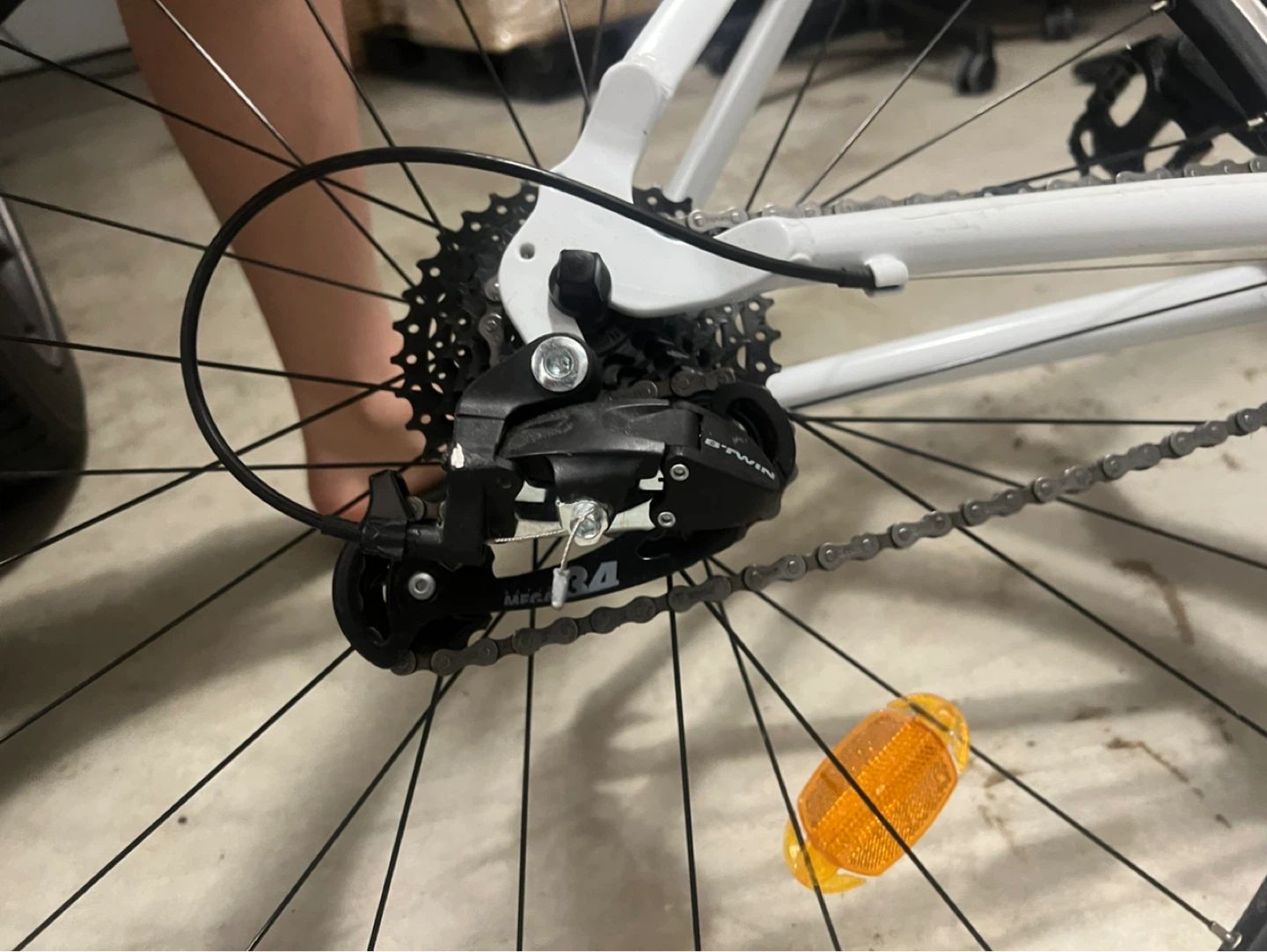 White Van Rysel Road Bike - photo 5
