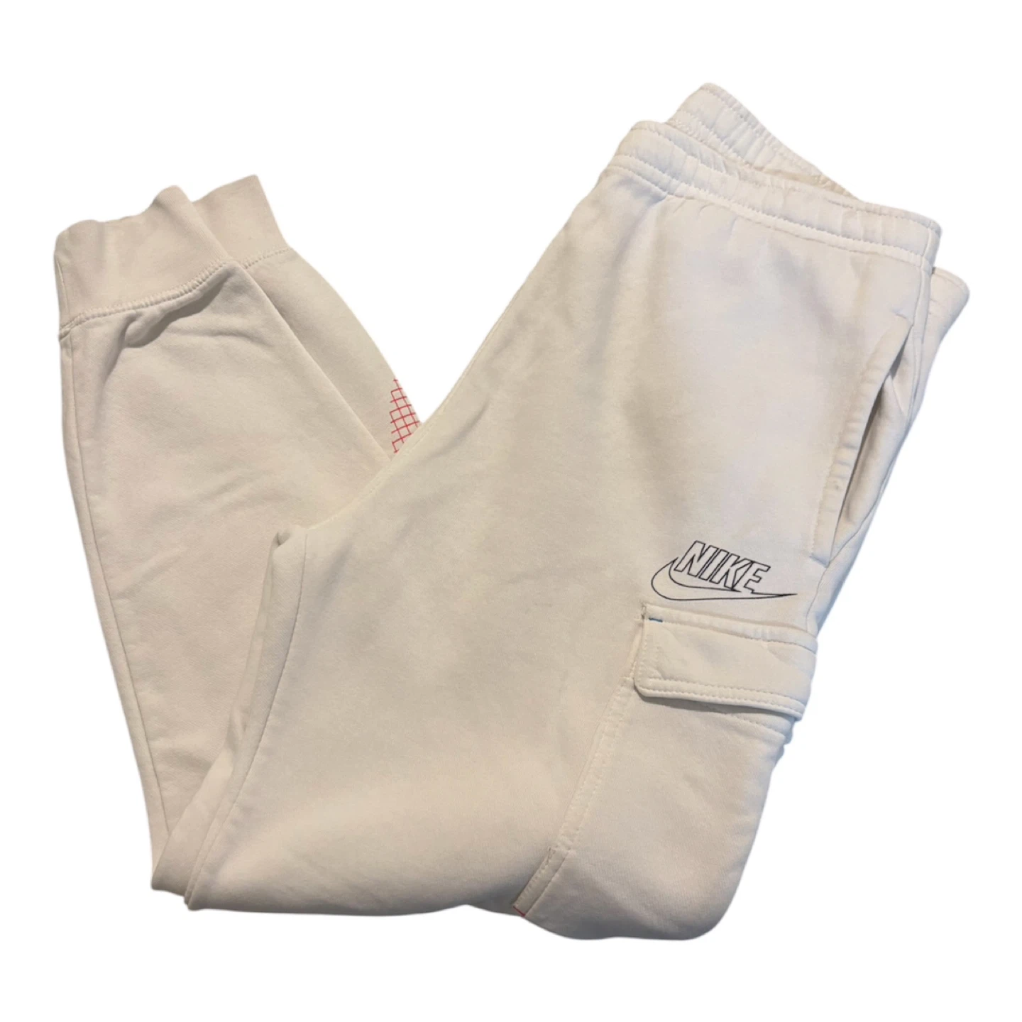 Nike Cargo Sweatpants - White - Size S - photo 2