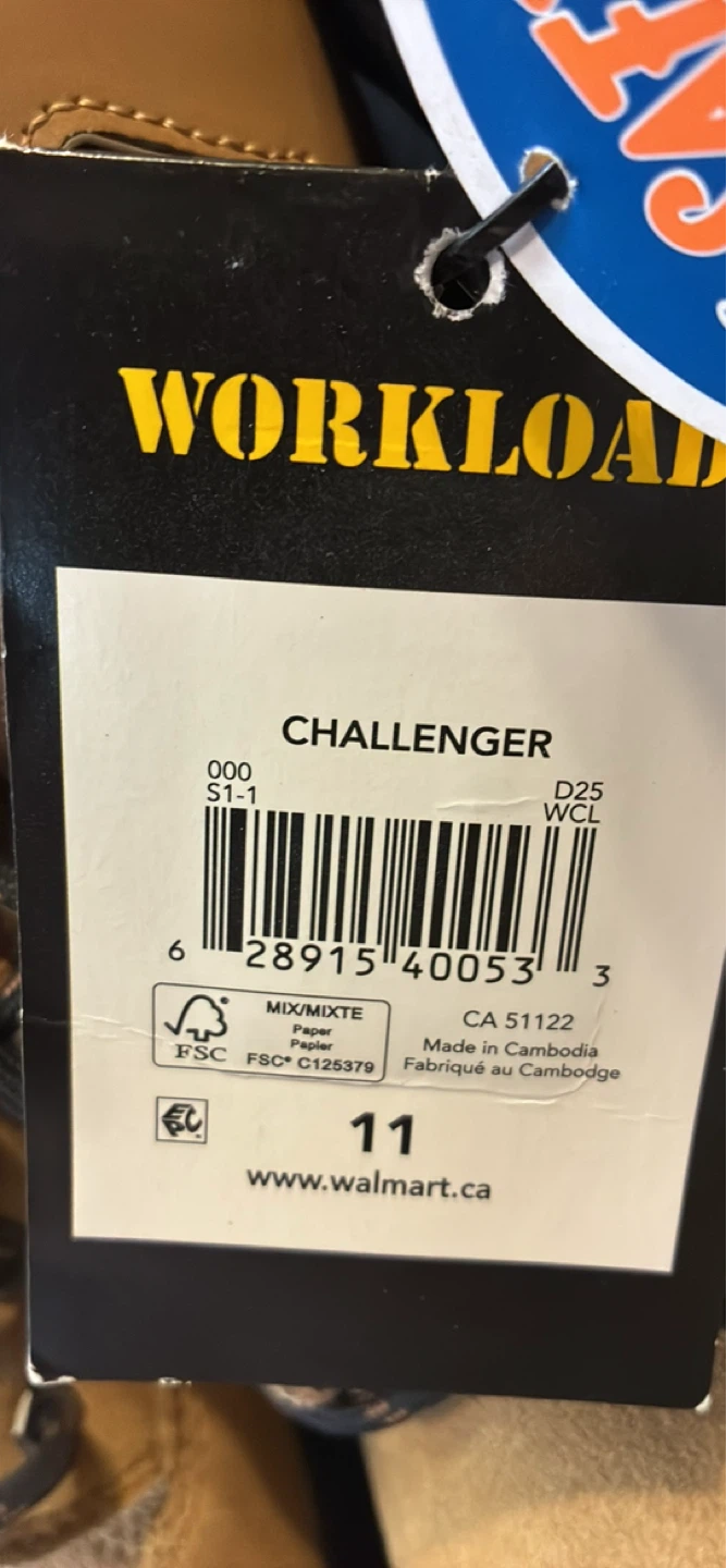 New Workload Challenger Safety Boots Size 11 - photo 3