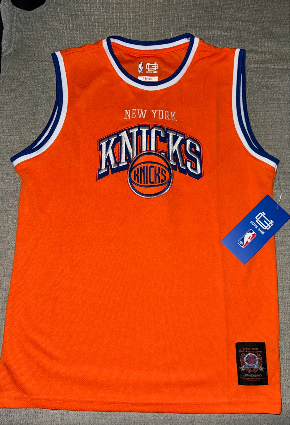 ⚽️New York Knicks "Ultra Game" Basketball Jersey