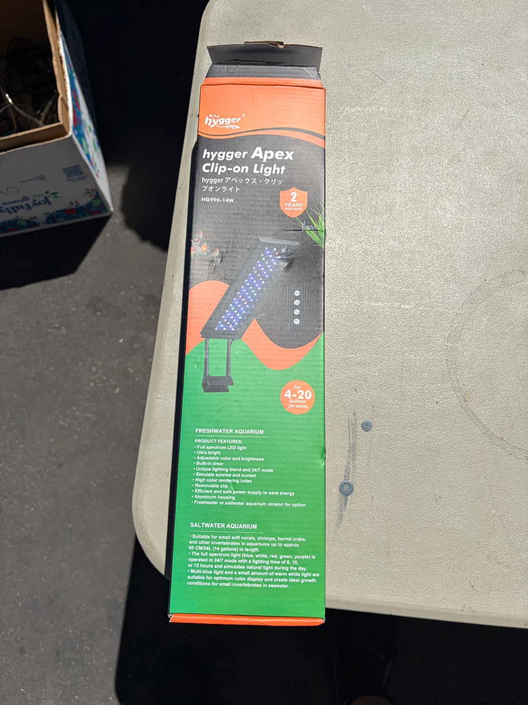 hygger Apex Clip-On Aquarium LED Light - photo 2