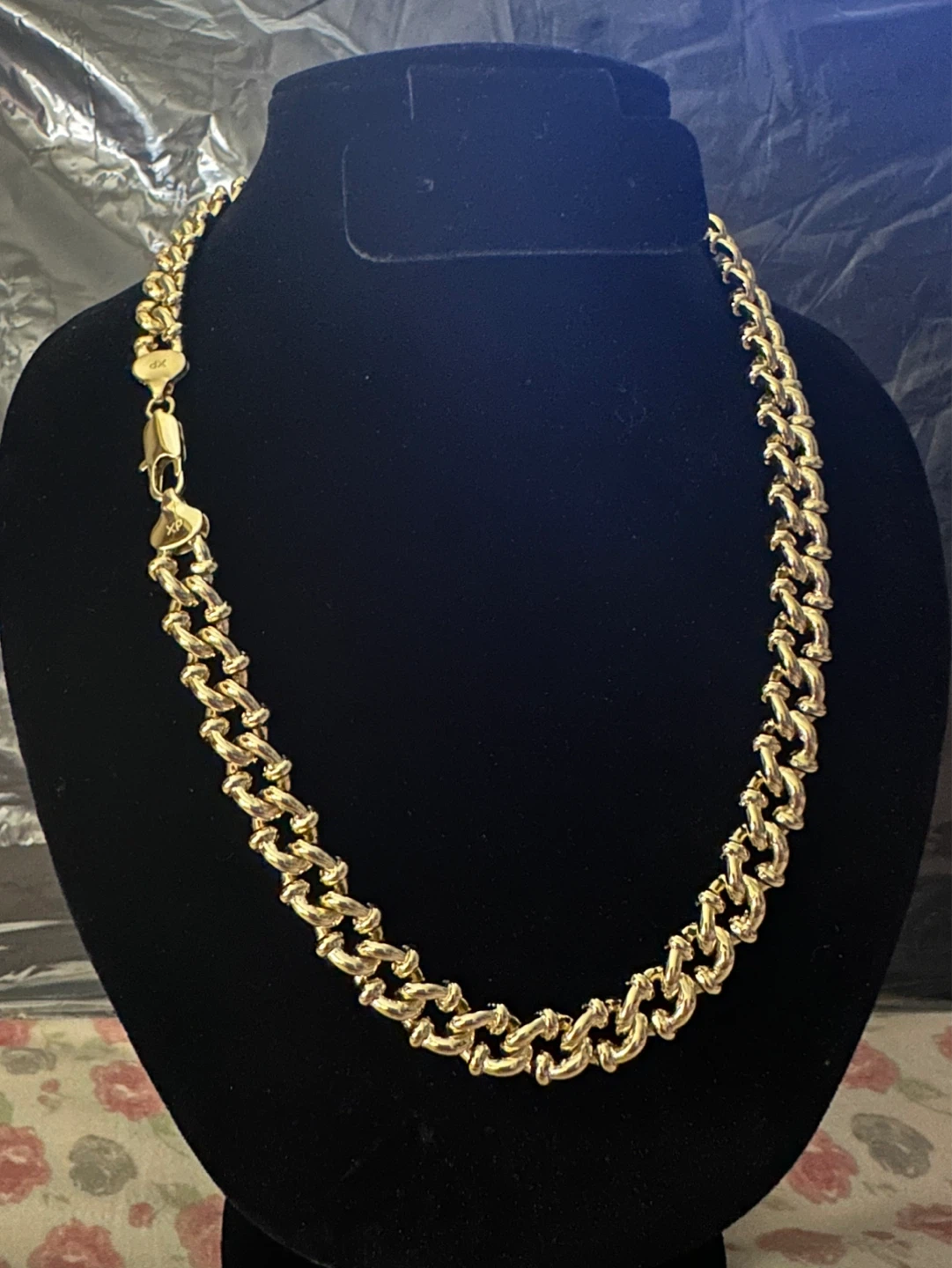 4k Gold laminated Chain Necklace