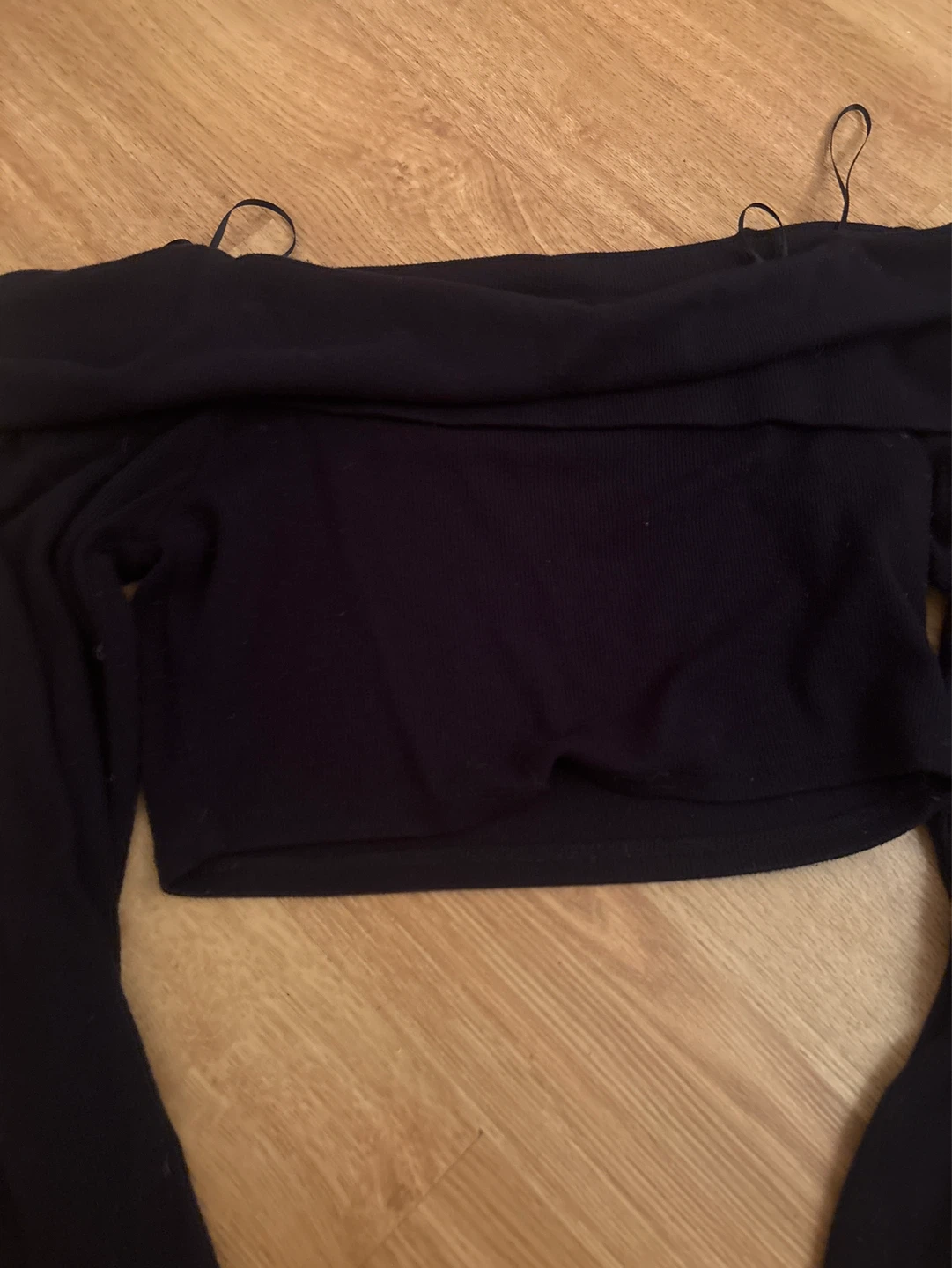 Garage Off-the-Shoulder Long Sleeve Top - photo 2