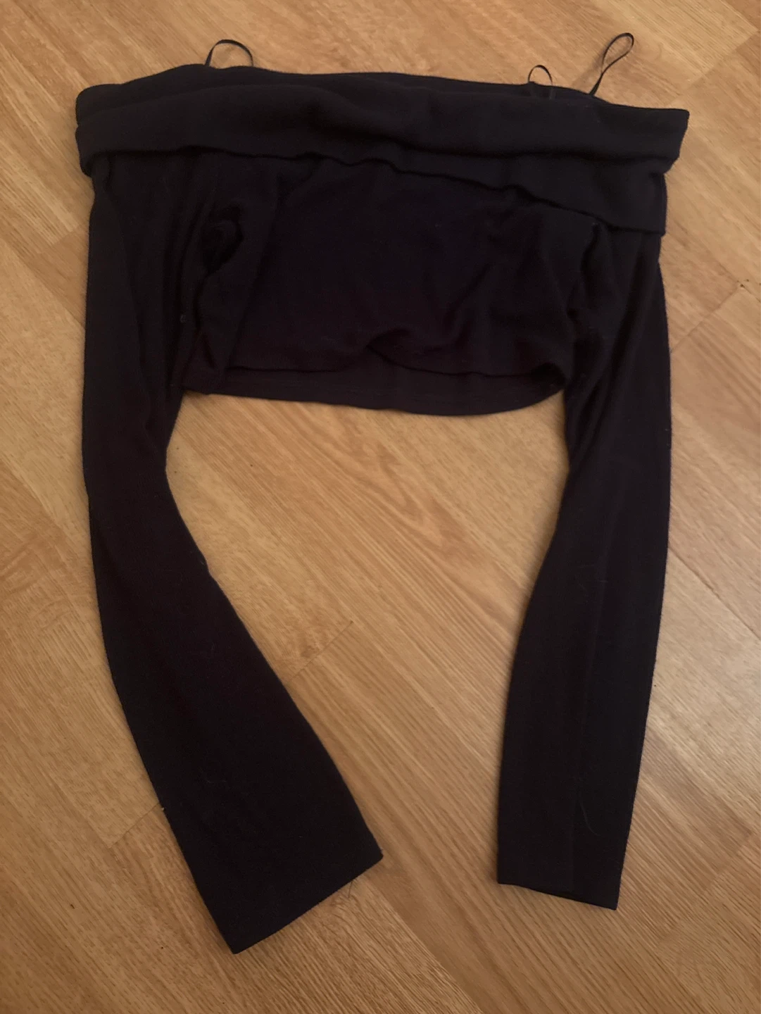 Garage Off-the-Shoulder Long Sleeve Top
