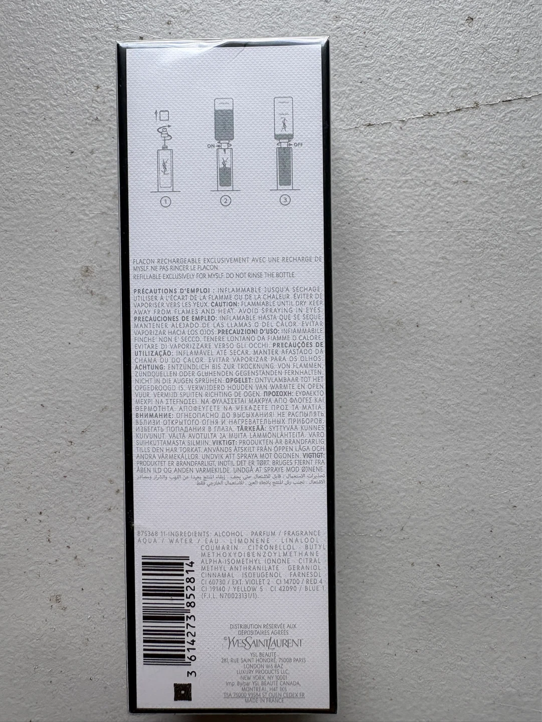 Yves Saint Laurent MYSLF Eau de Parfum Refillable Spray - photo 3