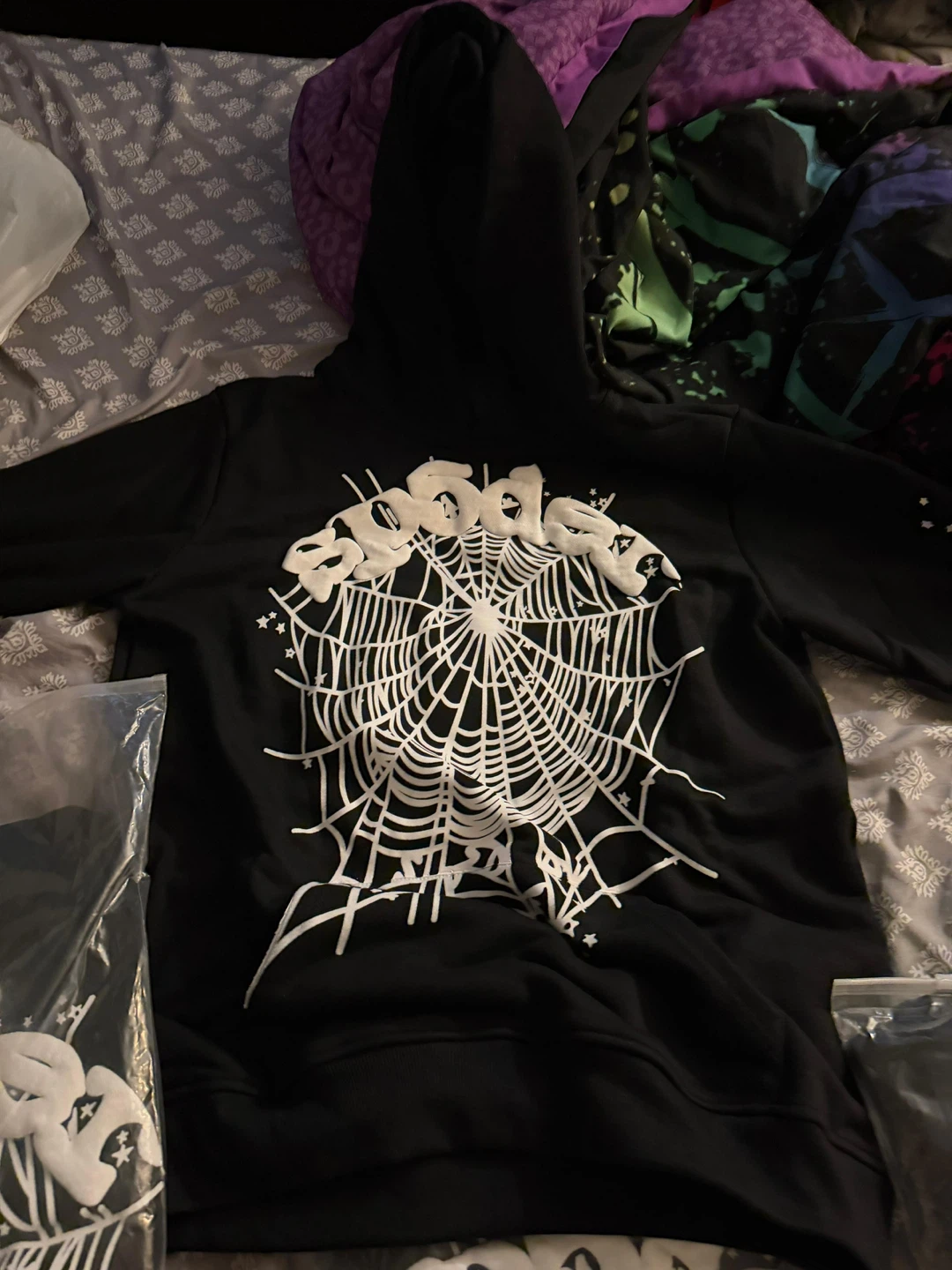 Spider Web Graphic T-Shirt - photo 3