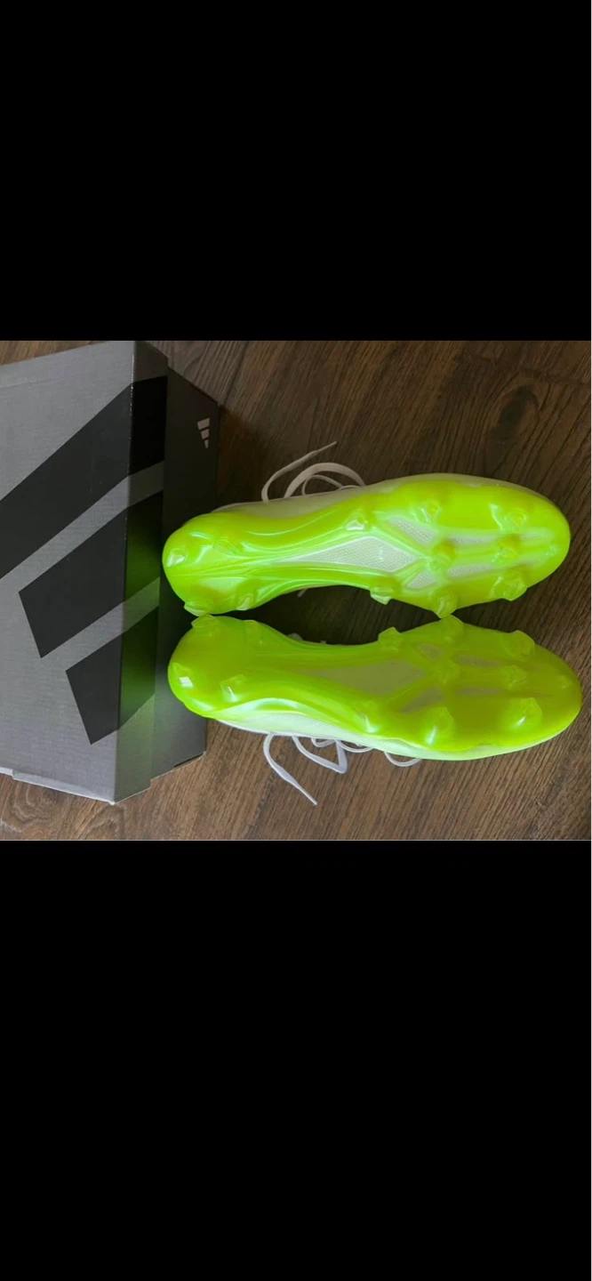 Adidas X Crazyfast FG Soccer Cleats - Neon Yellow/White