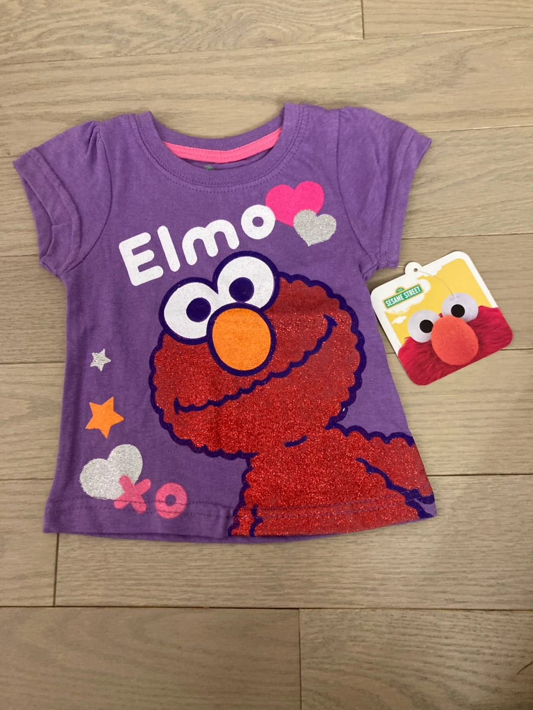 ⚽️Sesame Street Elmo T-Shirt - Size 12M