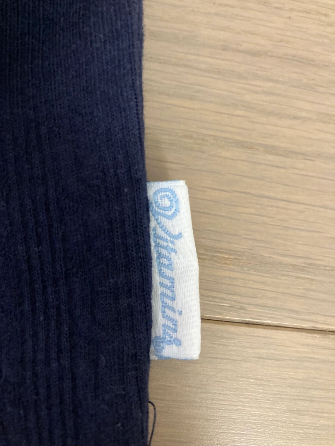 ⚽️Navy Blue Baby Pants Size 3/6 Months - photo 2