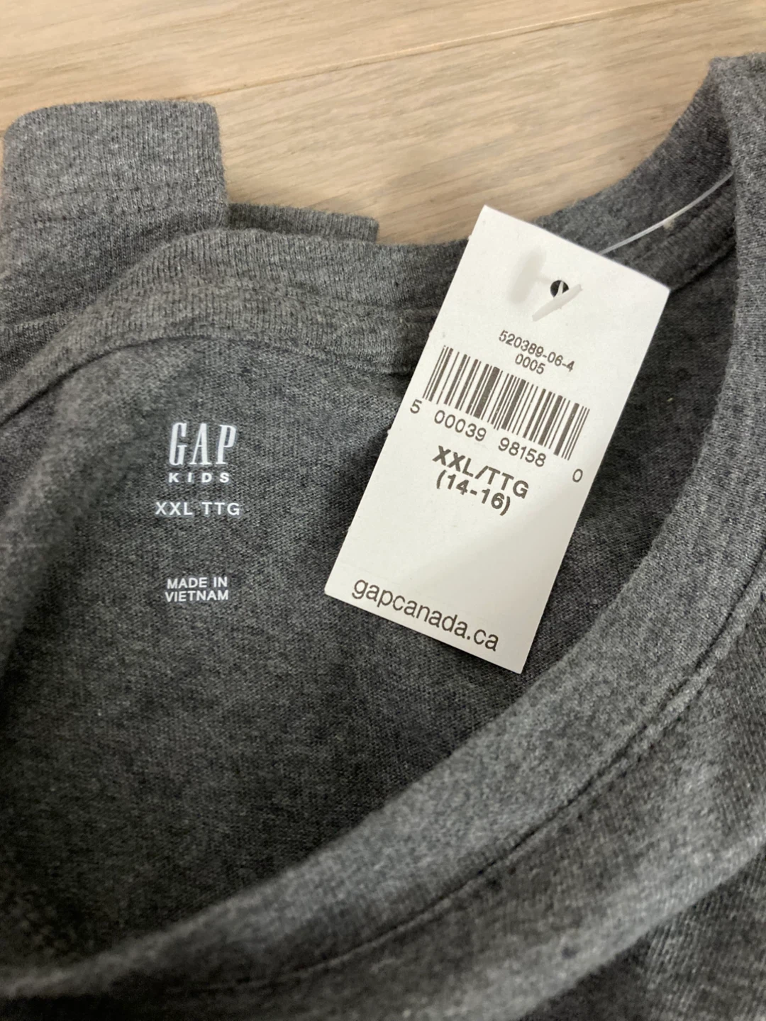 ⚽️Gap Kids Long Sleeve T-Shirt XXL TTG (14-16) - photo 2