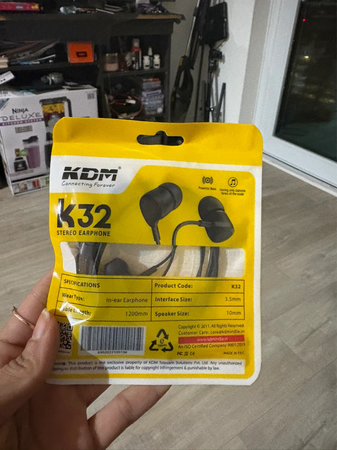KDM K32 Stereo Earphone - photo 2