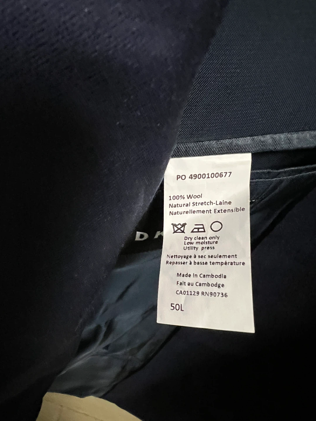 DKNY 2 piece suit. 50T jacket. 40Wx30L pants - photo 4