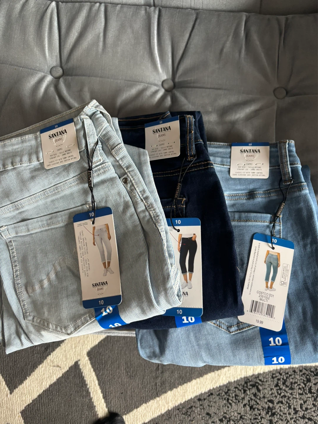 Santana Jeans Capri Pants - Size 10