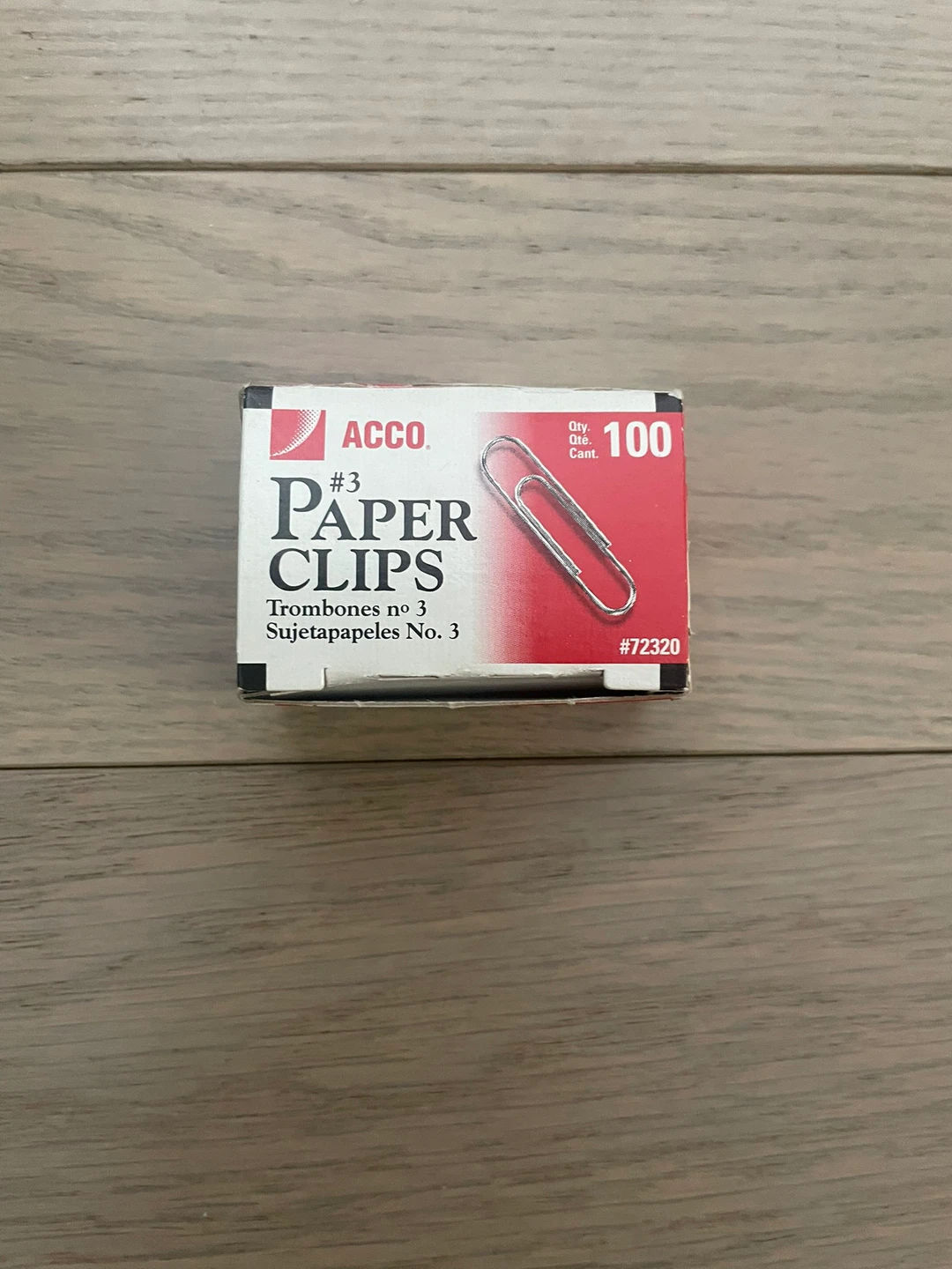 ⚽️ACCO #3 Paper Clips Box