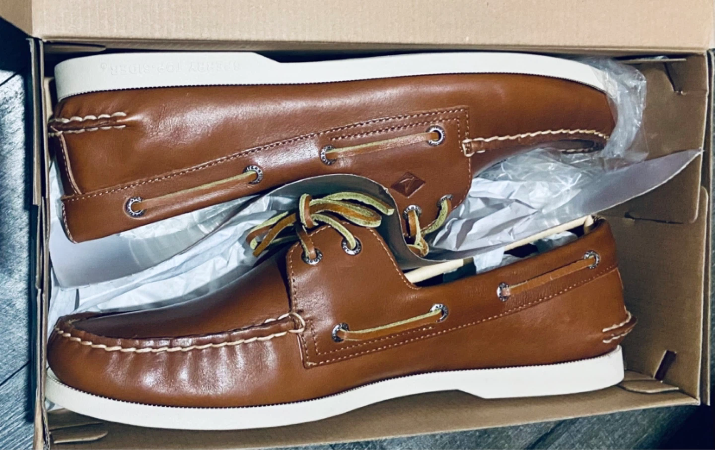 Sperry AO 2 Eye Boat Shoes Size US 11.5