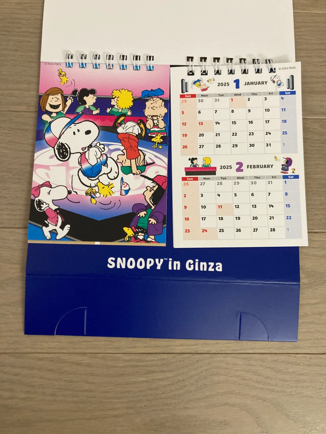 ⚽️Snoopy in Ginza 2025 Desk Calendar - photo 2