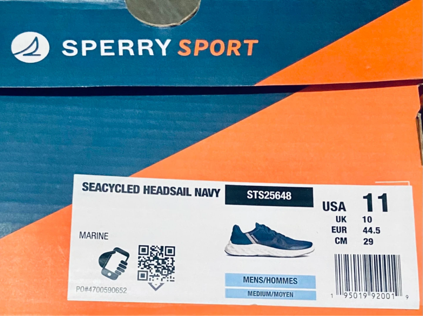 Sperry Sport Seacycled Headsail Navy Shoes - photo 2
