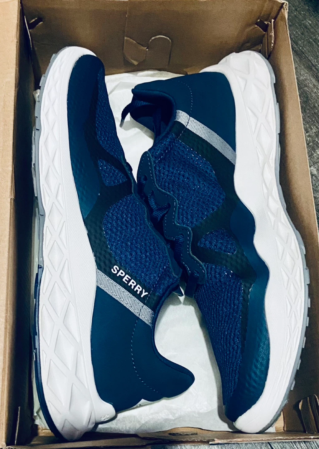 Sperry Sport Seacycled Headsail Navy Shoes