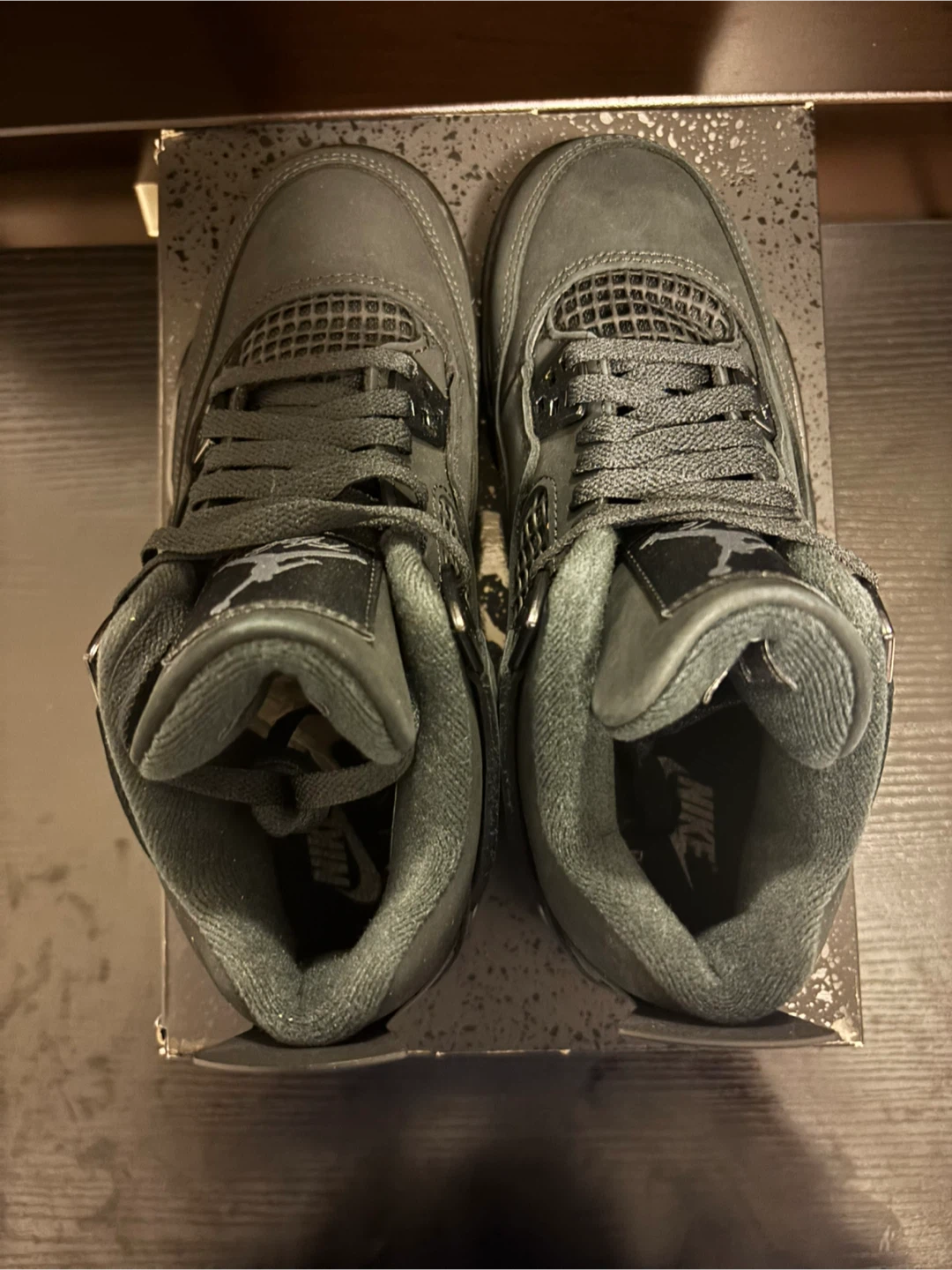 Jordan 4 Black Cat size 5.5y - photo 2