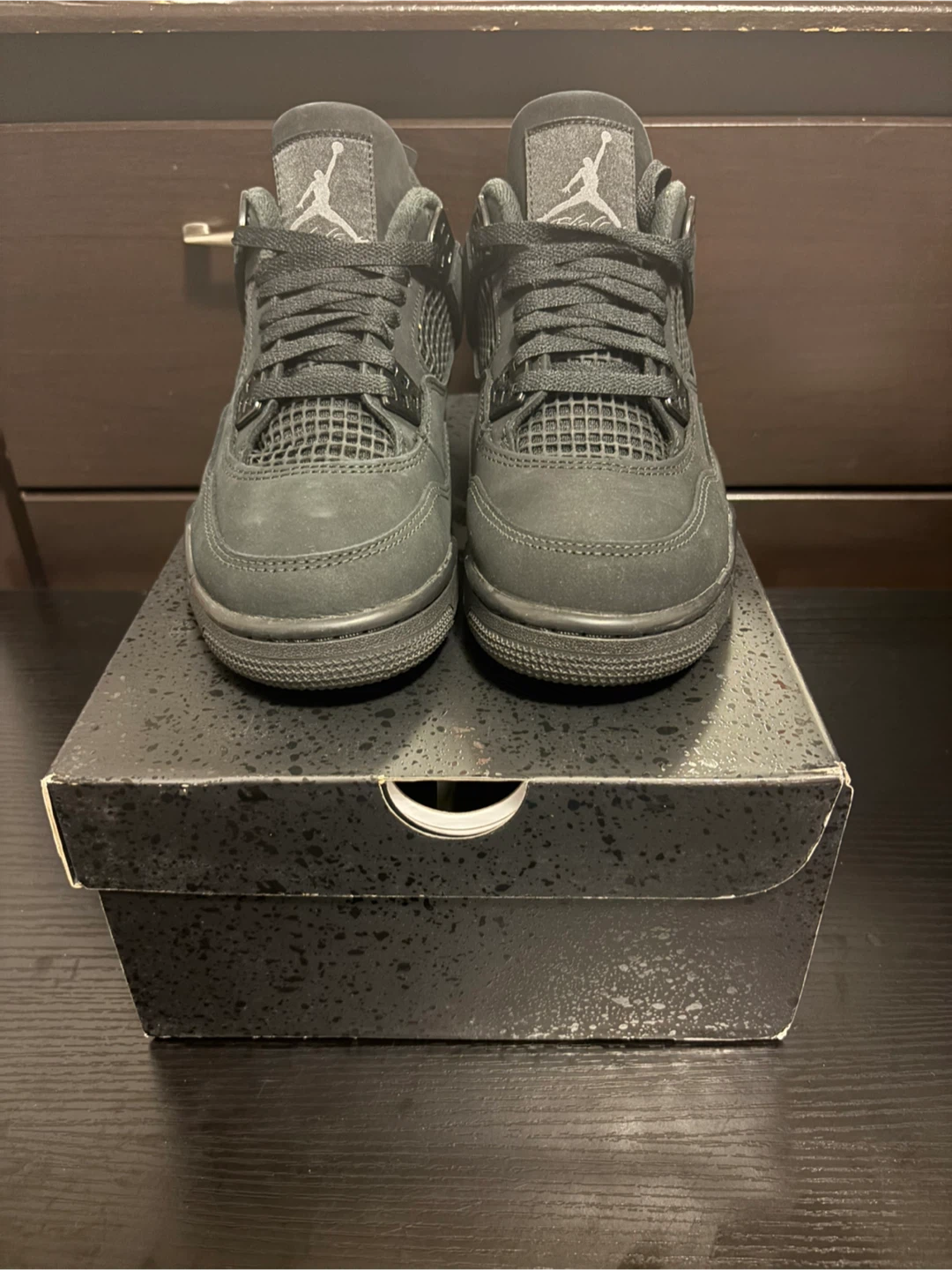Jordan 4 Black Cat size 5.5y - photo 5