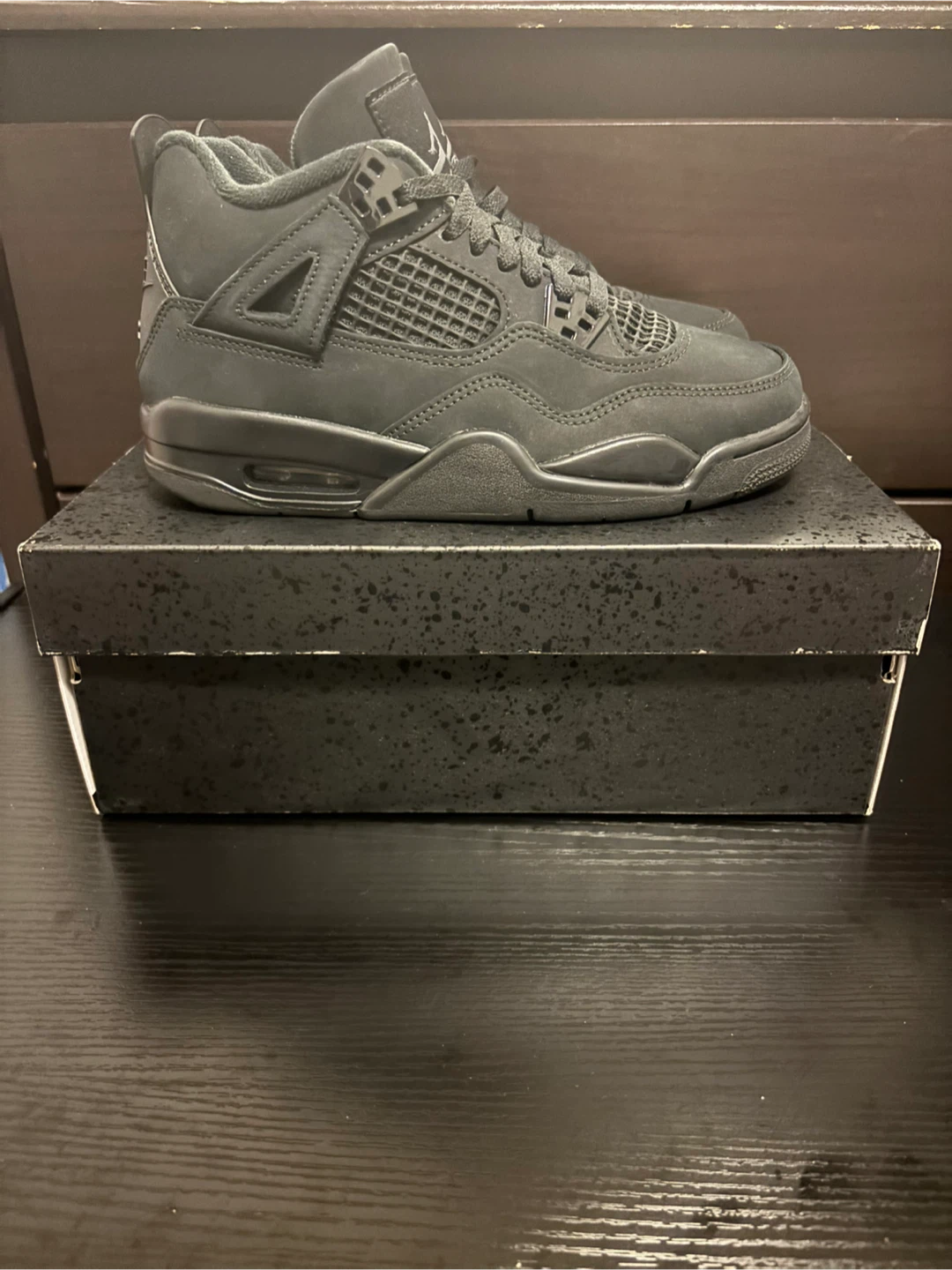 Jordan 4 Black Cat size 5.5y - photo 4