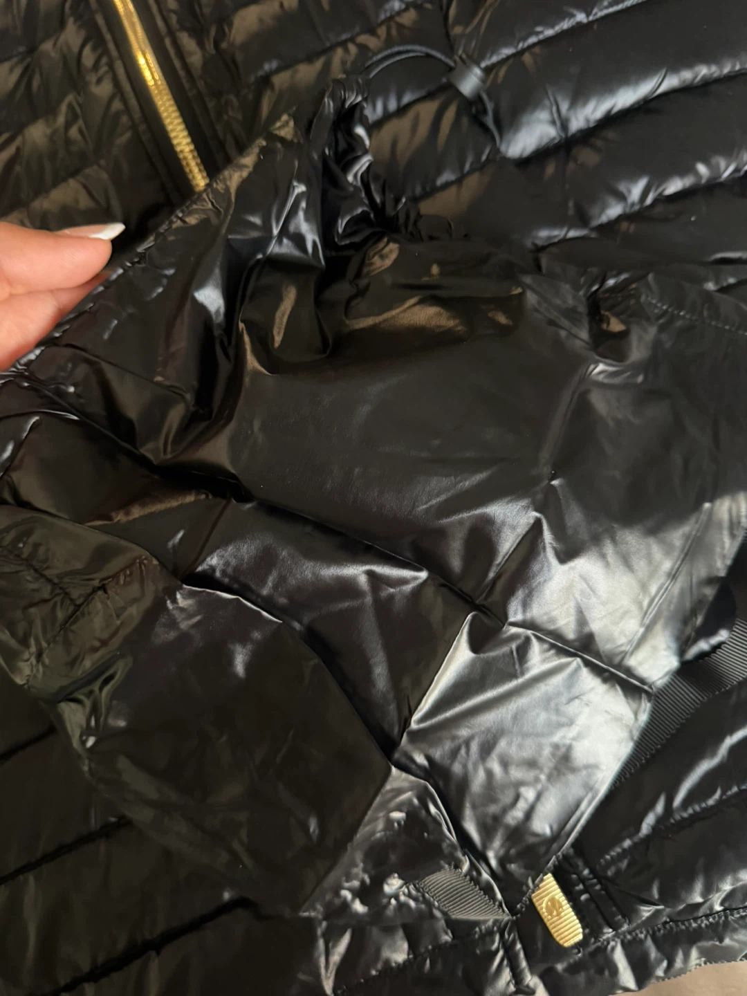 Lululemon Pack It Down Jacket *Lustre* - Black - Size 6 - photo 4