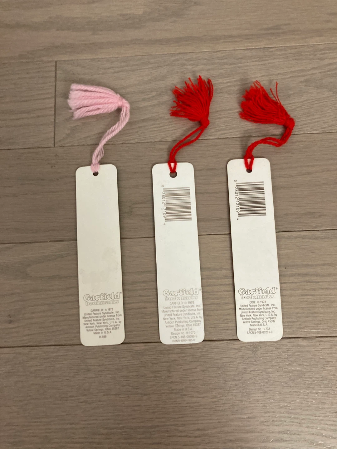 ⚽️Garfield Bookmarks - Set of 3 - photo 2