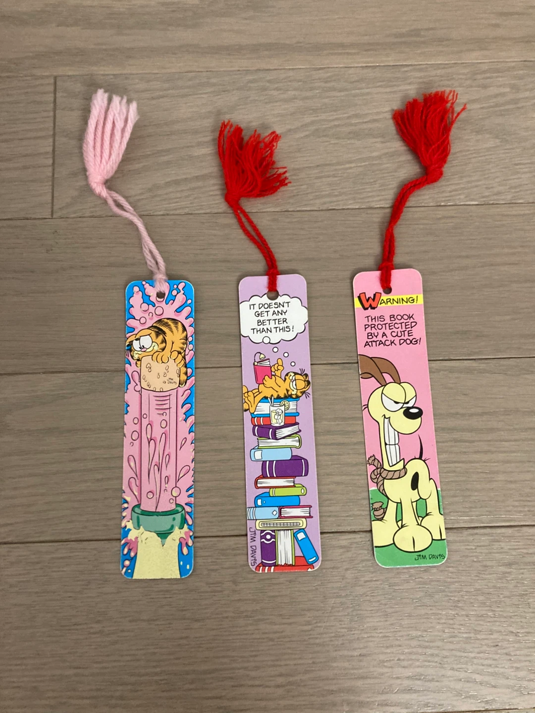 ⚽️Garfield Bookmarks - Set of 3