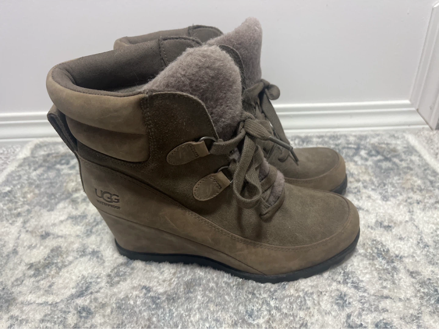 UGG Waterproof Wedge Boots