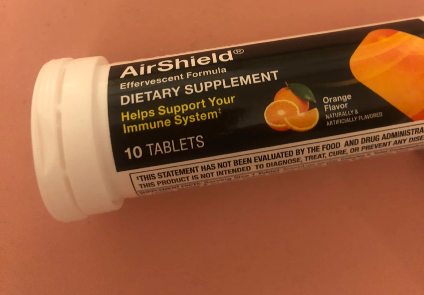 AirShield Effervescent Dietary Supplement, Orange Flavor⚽️ - photo 2