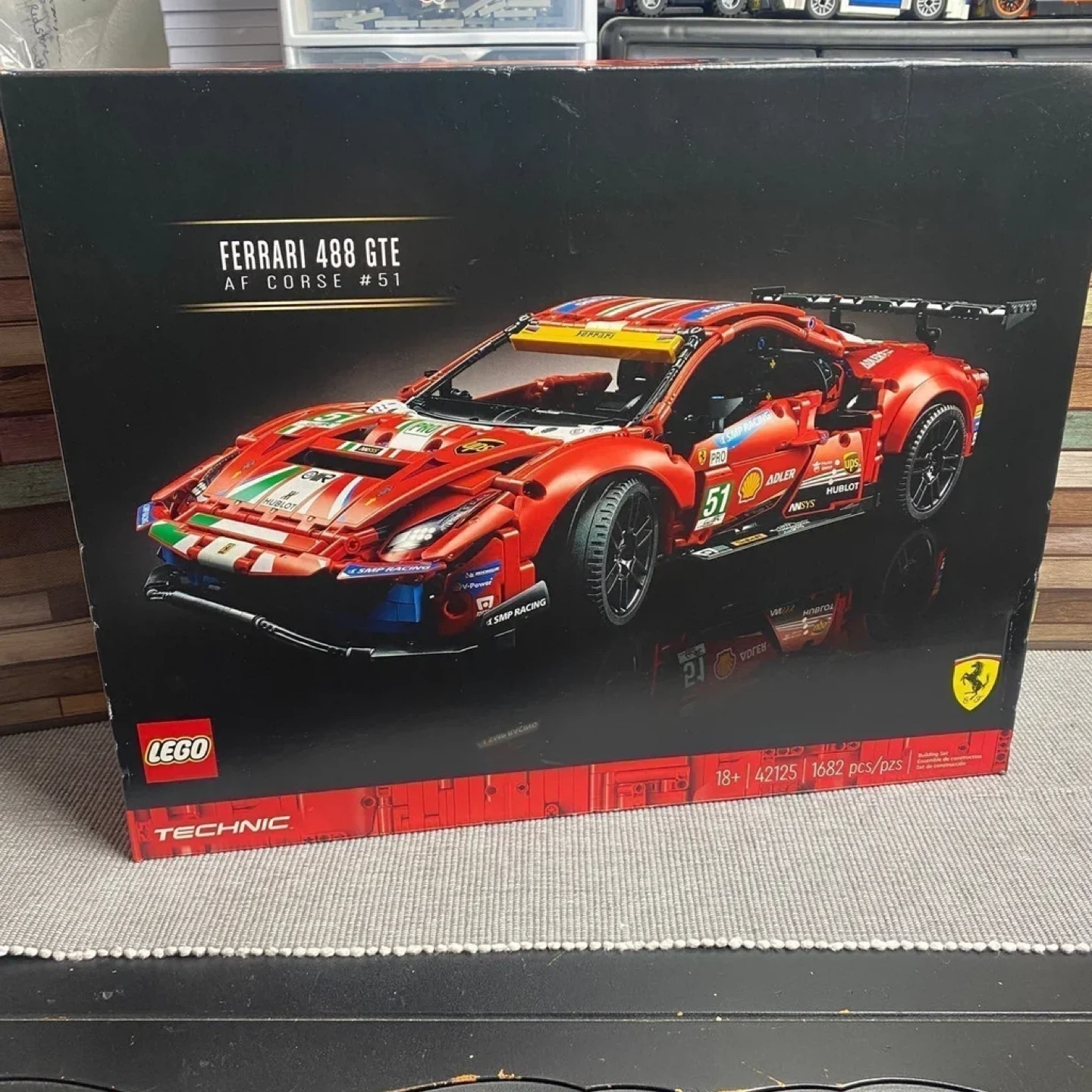 LEGO Technic Ferrari 488 GTE AF Corse #51 Building Set - photo 3