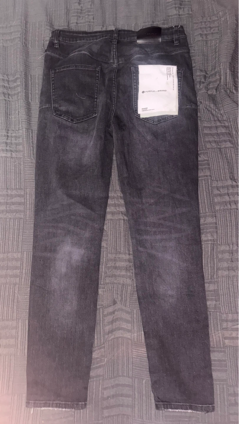 Purple Brand Black Wash Jeans size 29 - photo 2
