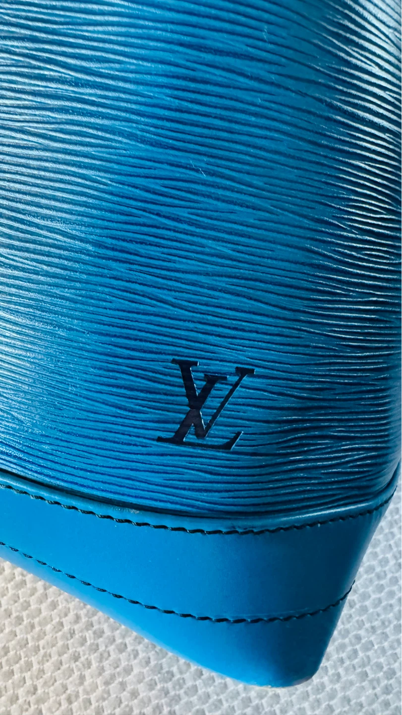Louis Vuitton Epi Speedy Bucket Bag - Blue - photo 5
