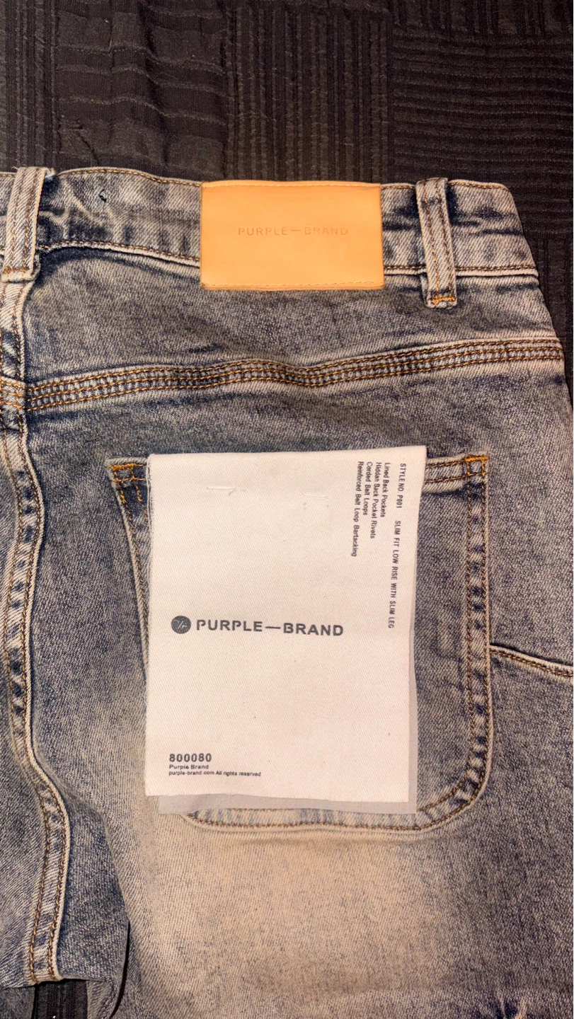Purple Brand Slim Fit Jeans Size 30 - photo 5